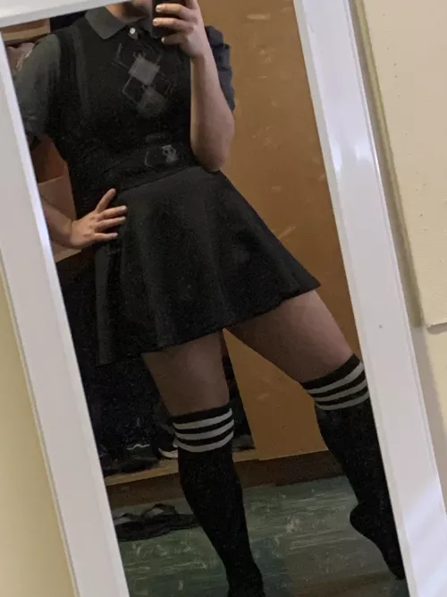 gothic academia fit B) by LodsOfEmone777