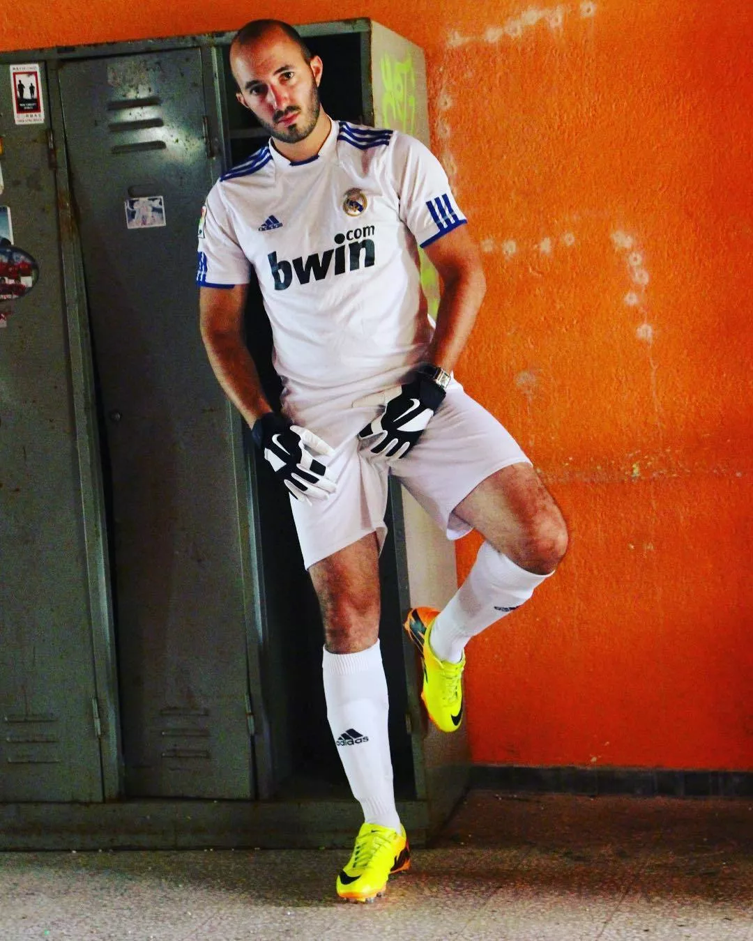 Grabbing himself posted by gaypicsposter_