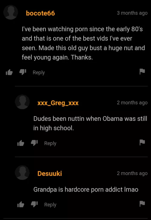 Gramps still watching by Hero12321