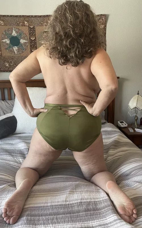 Grandma in a high back panty by 1957MsLilac