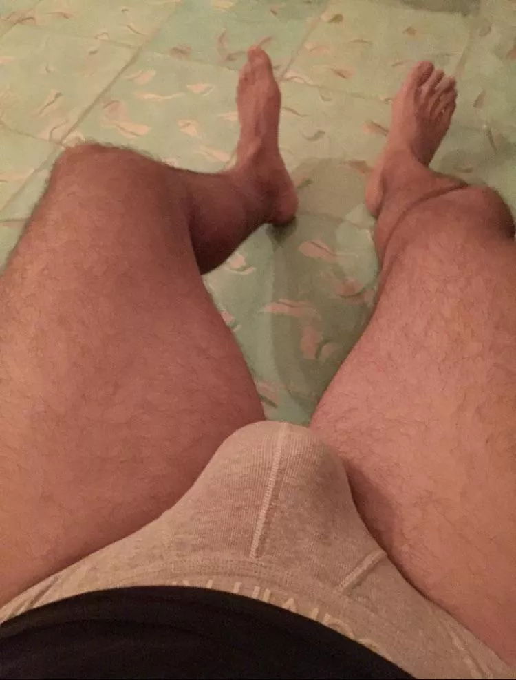 Gray briefs 🩲 posted by mprsam