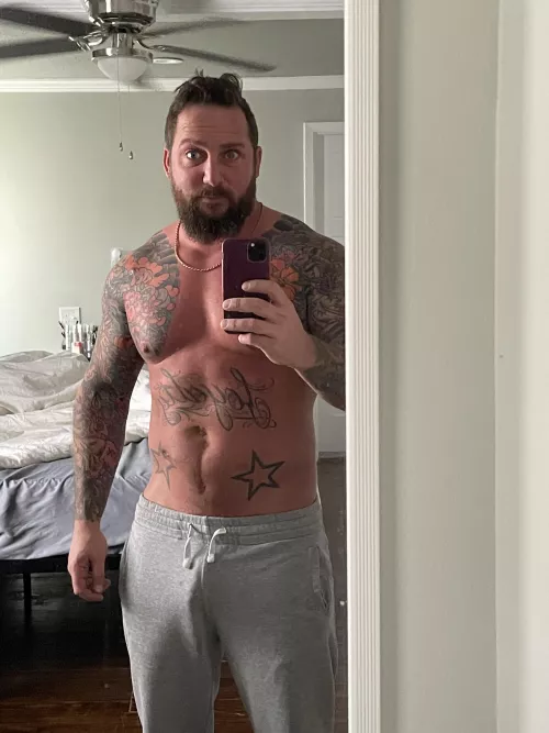 Gray Sweatpants by Tempsoicanupvote