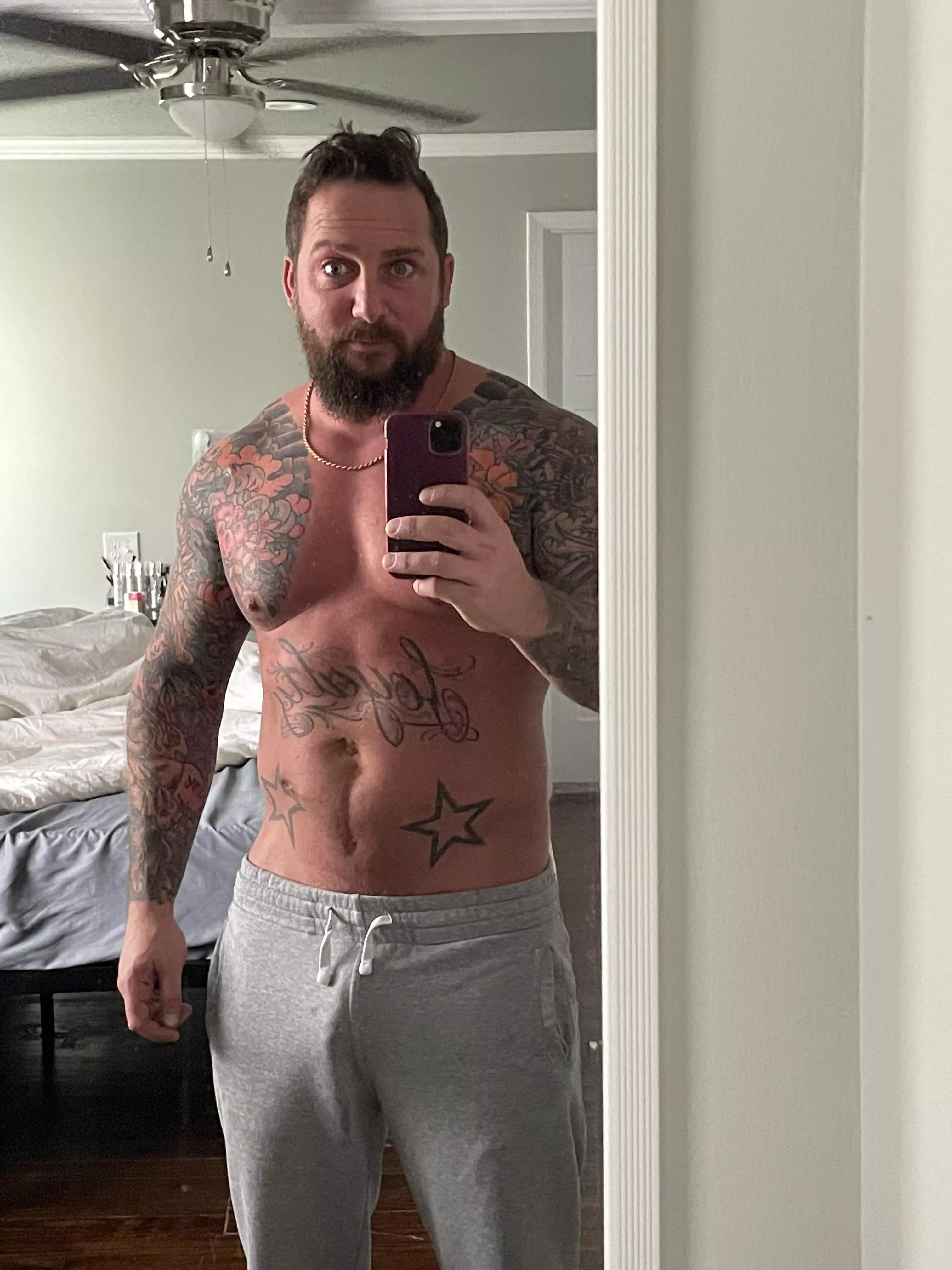 Gray Sweatpants posted by Tempsoicanupvote