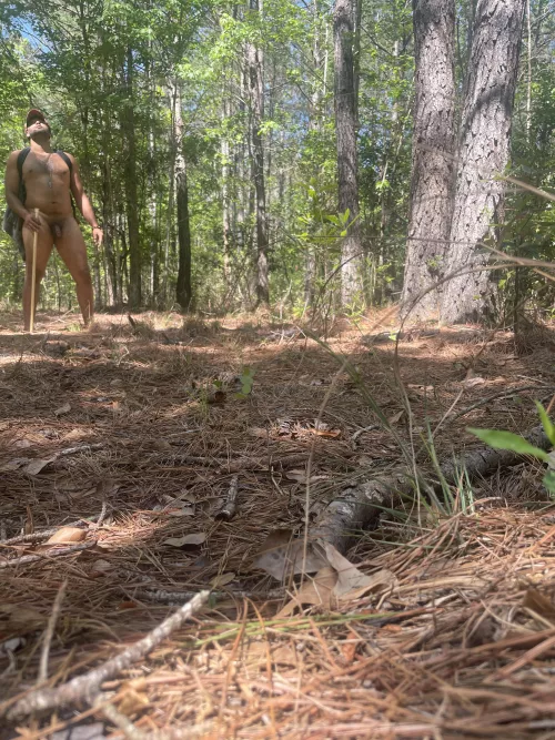 Great day for a naked hike! by AmericaFuckYeah100