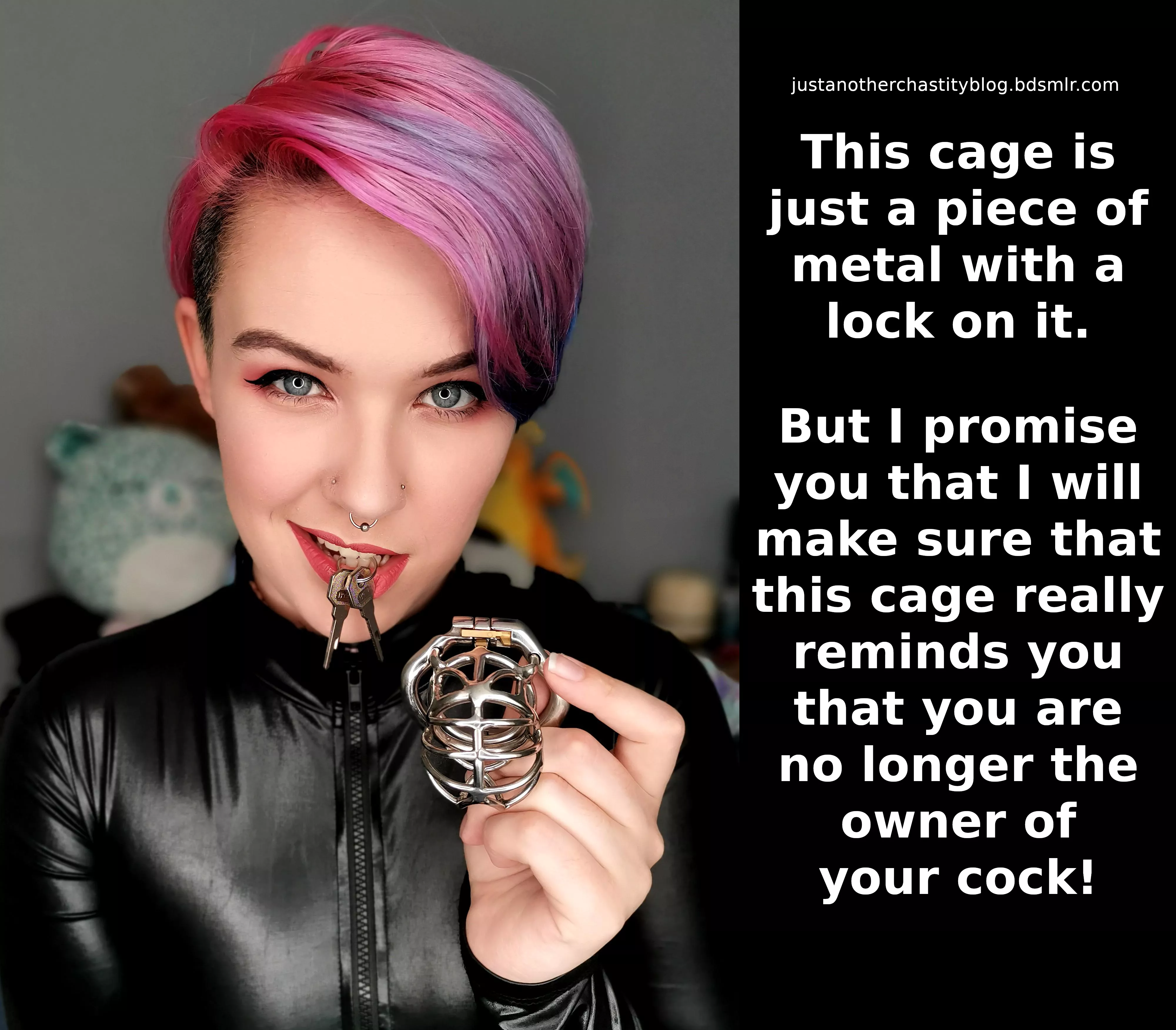 Great, now I'm horny! posted by justchastityblog