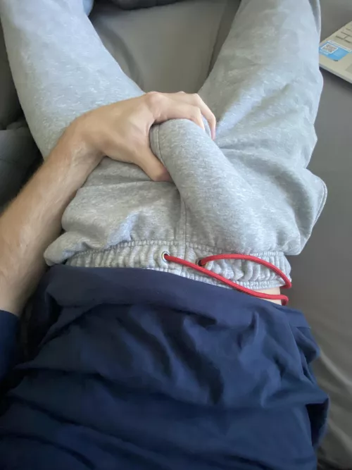 Grey sweatpants are a cheat code by Accomplished-Drink-3