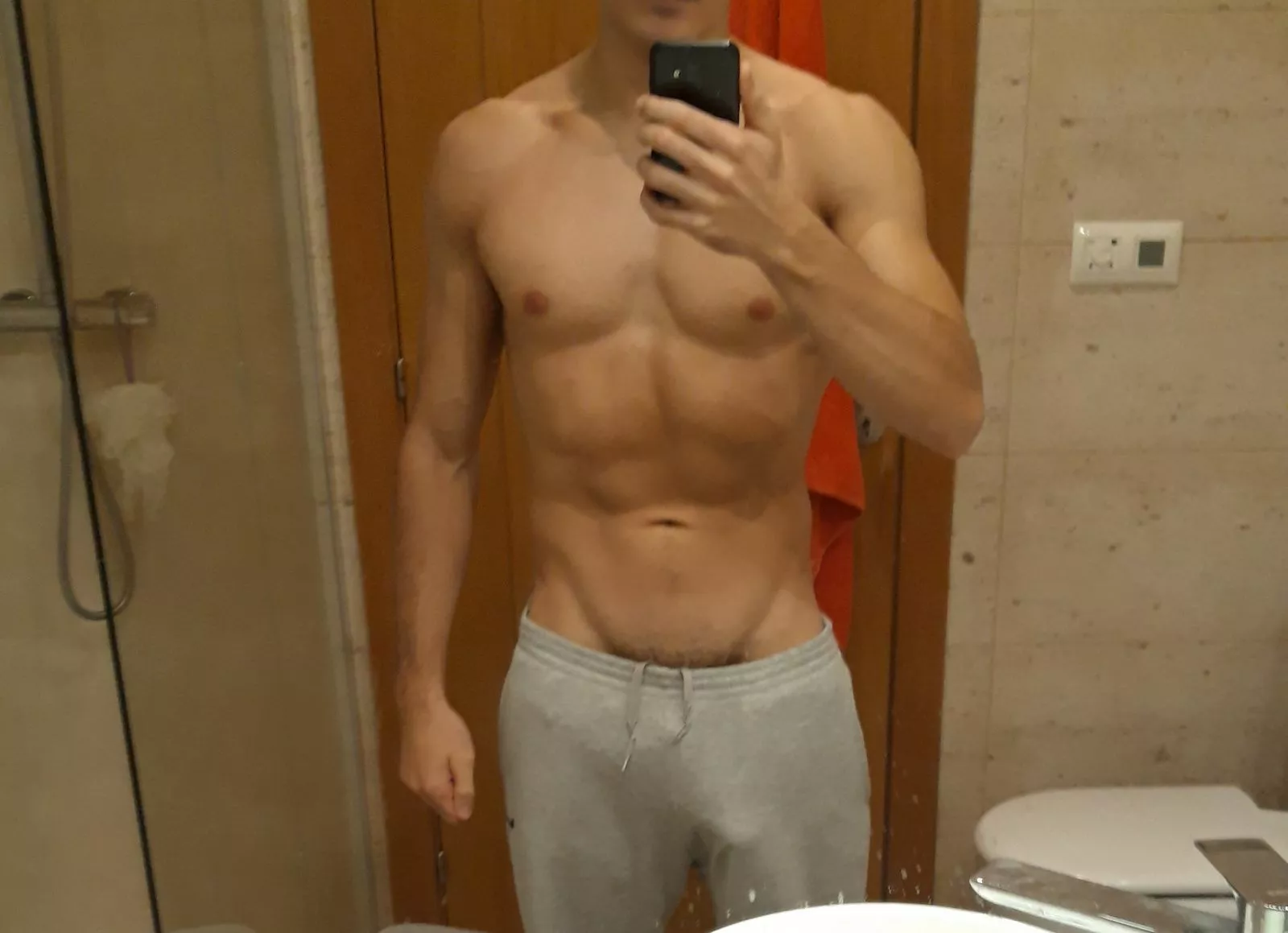 Grey sweatpants are a wonderful thing posted by hornion2ndaccount