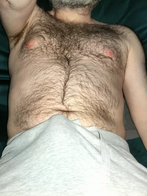 Greysweatpants on and getting comfortable by lonelythrownaway13