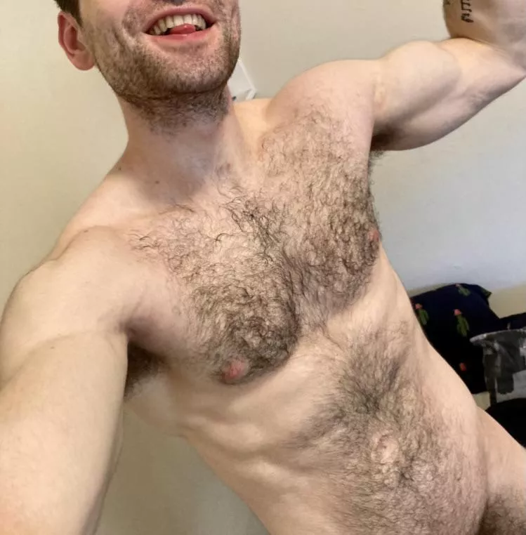 Grinning, at just how plush my chest fur’s getting posted by J-Harker