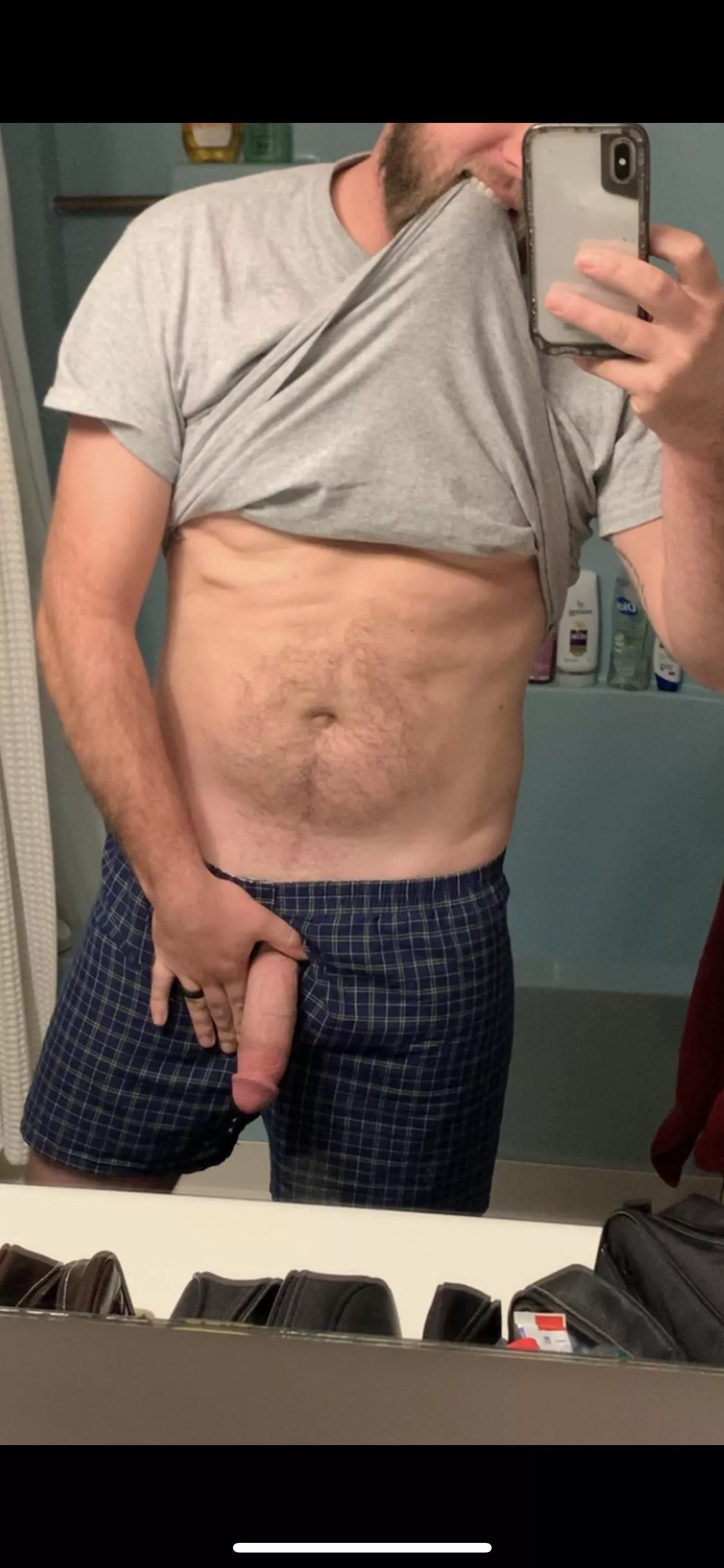 Guess my size when I’m hard and you get a surprise 😈 posted by Unlikely-Club23