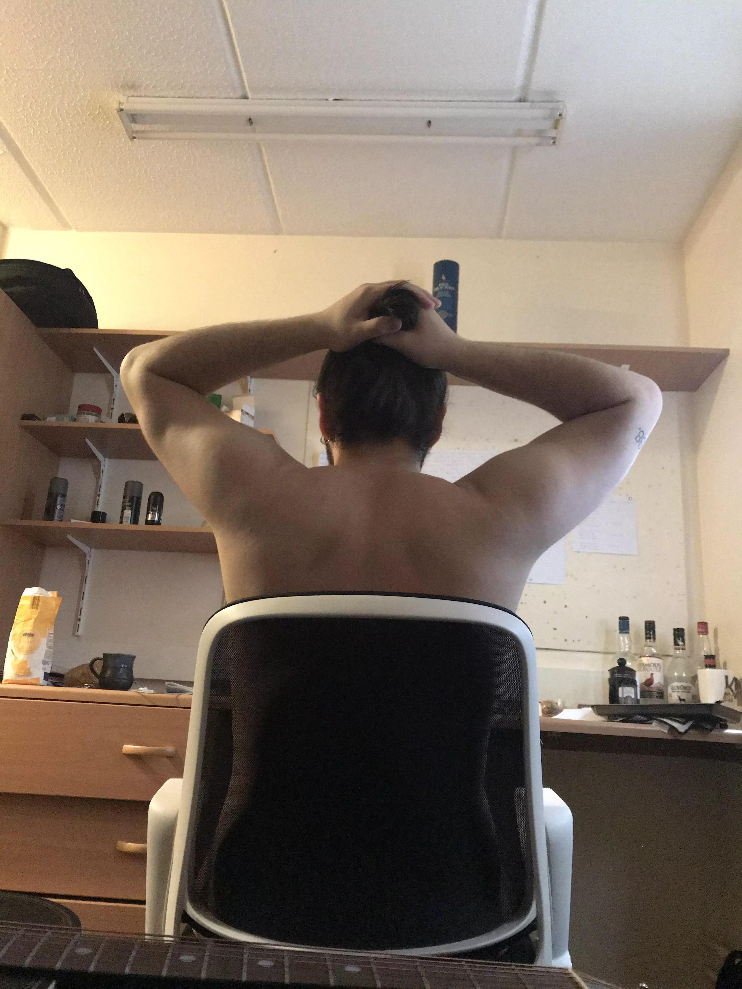 Guess what is happening down there front of me? posted by underestimateme69