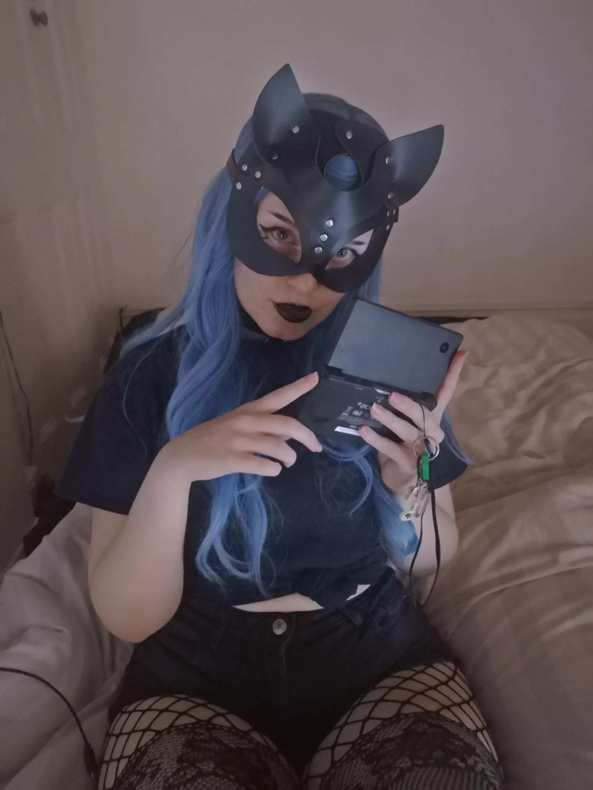 Guess what kitty is playing :3 posted by ToxiPhlox