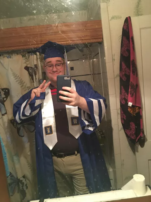 Guess who graduated by IceKnightYT