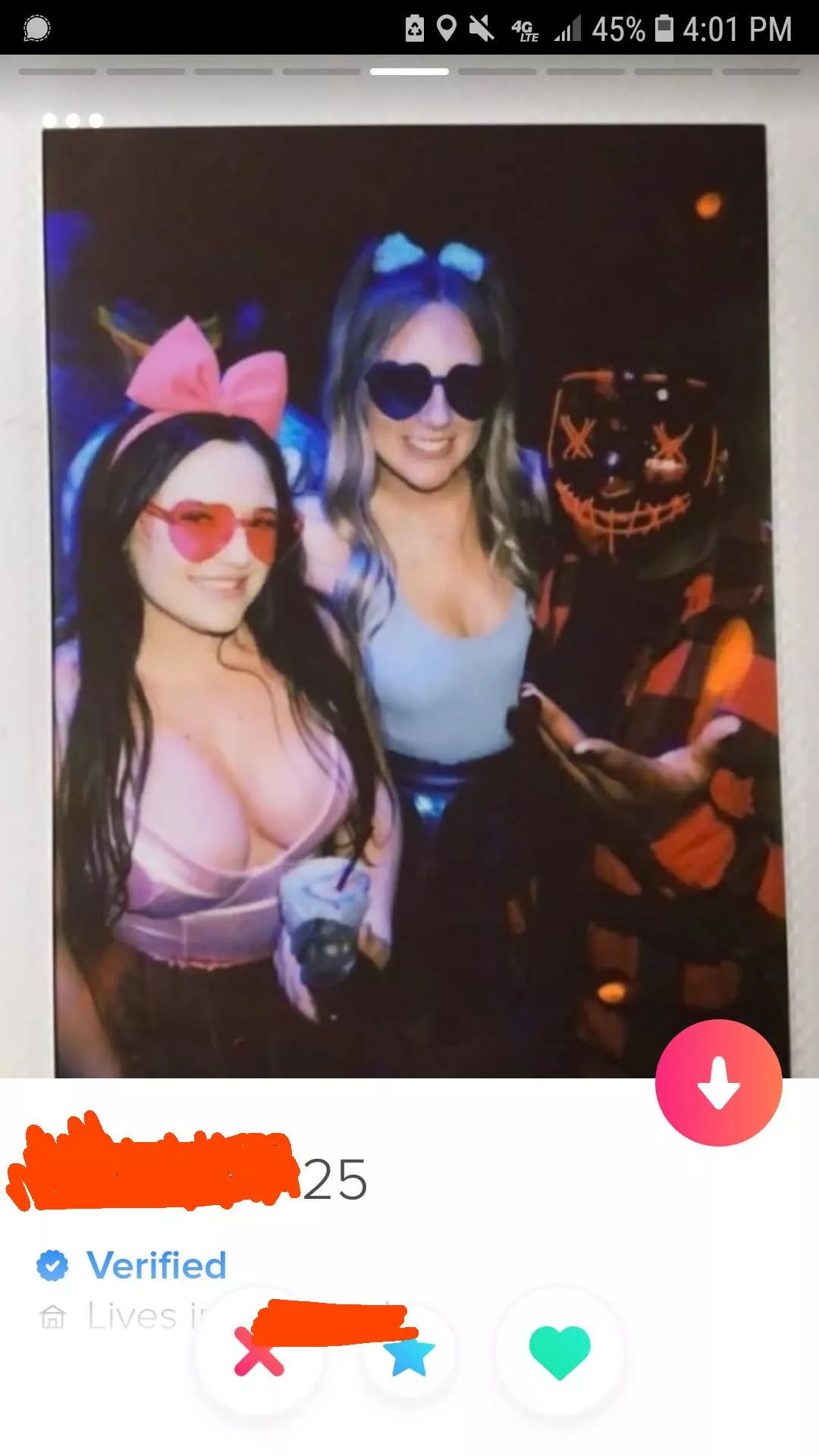 Guess who's profile this was? Hint: They're wearing Blue posted by For_Your_Eyez_Only