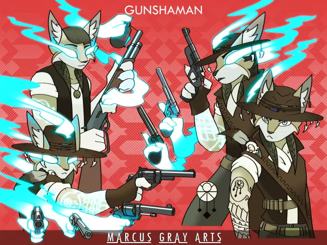 Gunshaman Concept, art by me! by Doc-Marcus