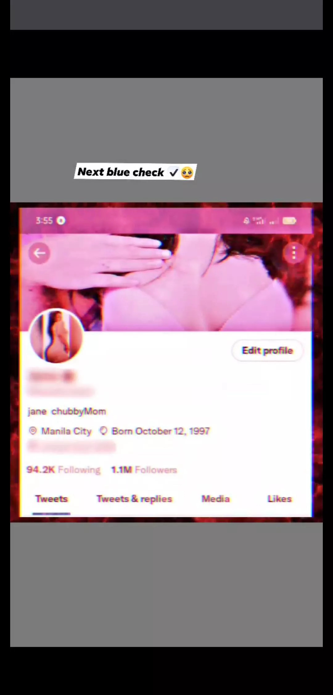 guys sino may alam ng twitter neto? JaneDevelicious sa tiktok . pabulong nmn .salamat posted by LordKuro10
