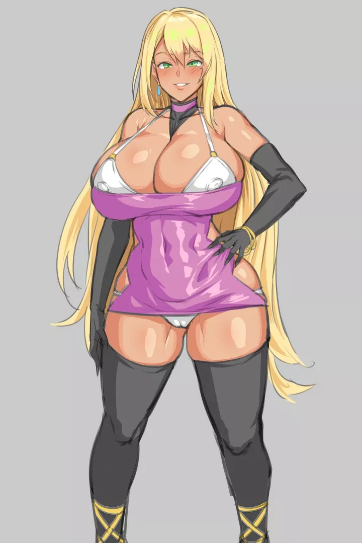 Gyaru In Bodycon ( Mm) [Original] posted by sequence_string