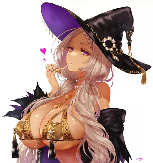 Gyaru Witch [Original] by CheetahSperm18