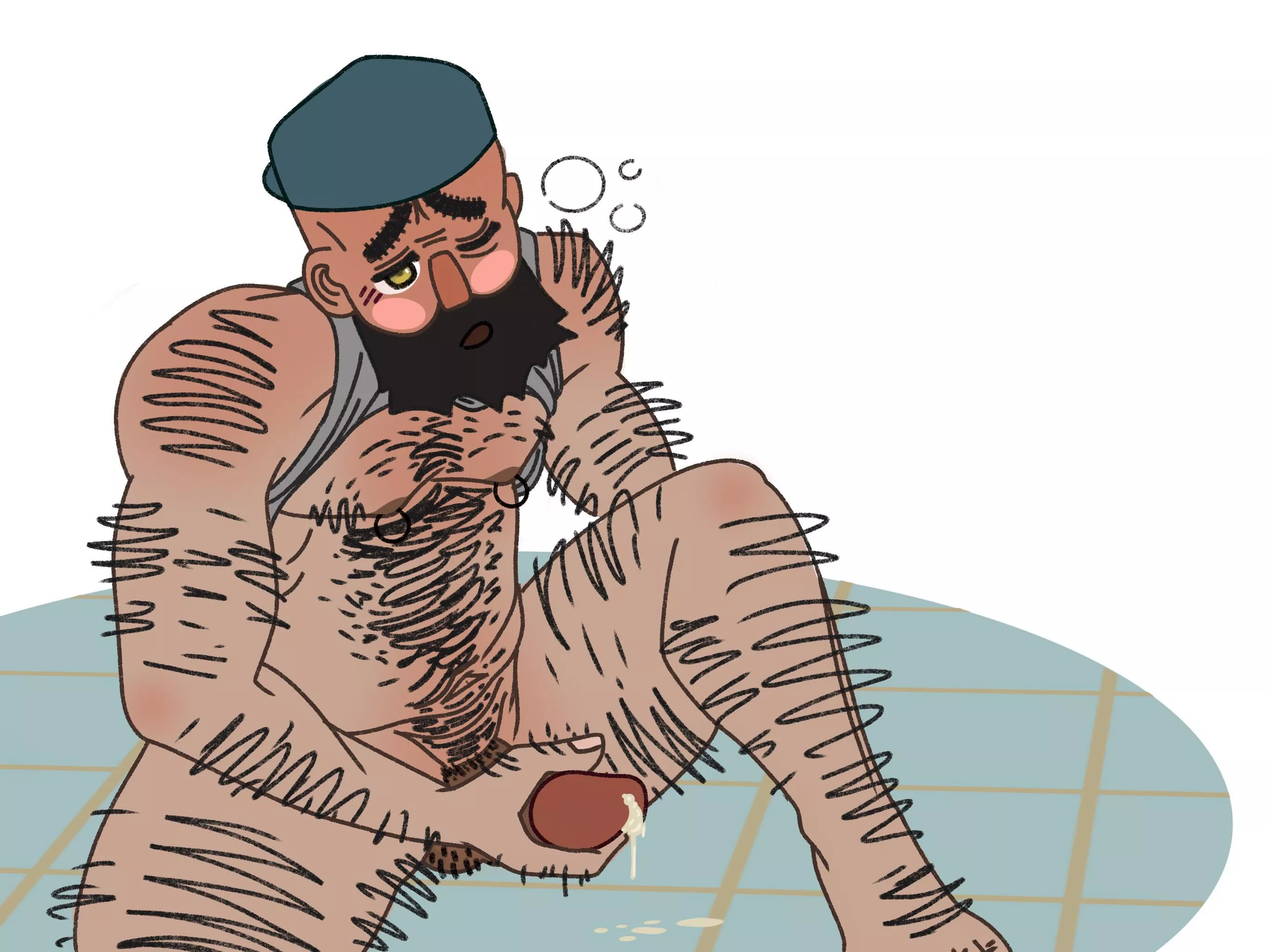 Gym bathroom B8 anyone? posted by SaintLeon3