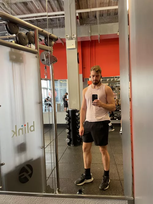 Gym sesh on this beautiful day in nyc to kick off the weekend 🌞 by Stereodisco