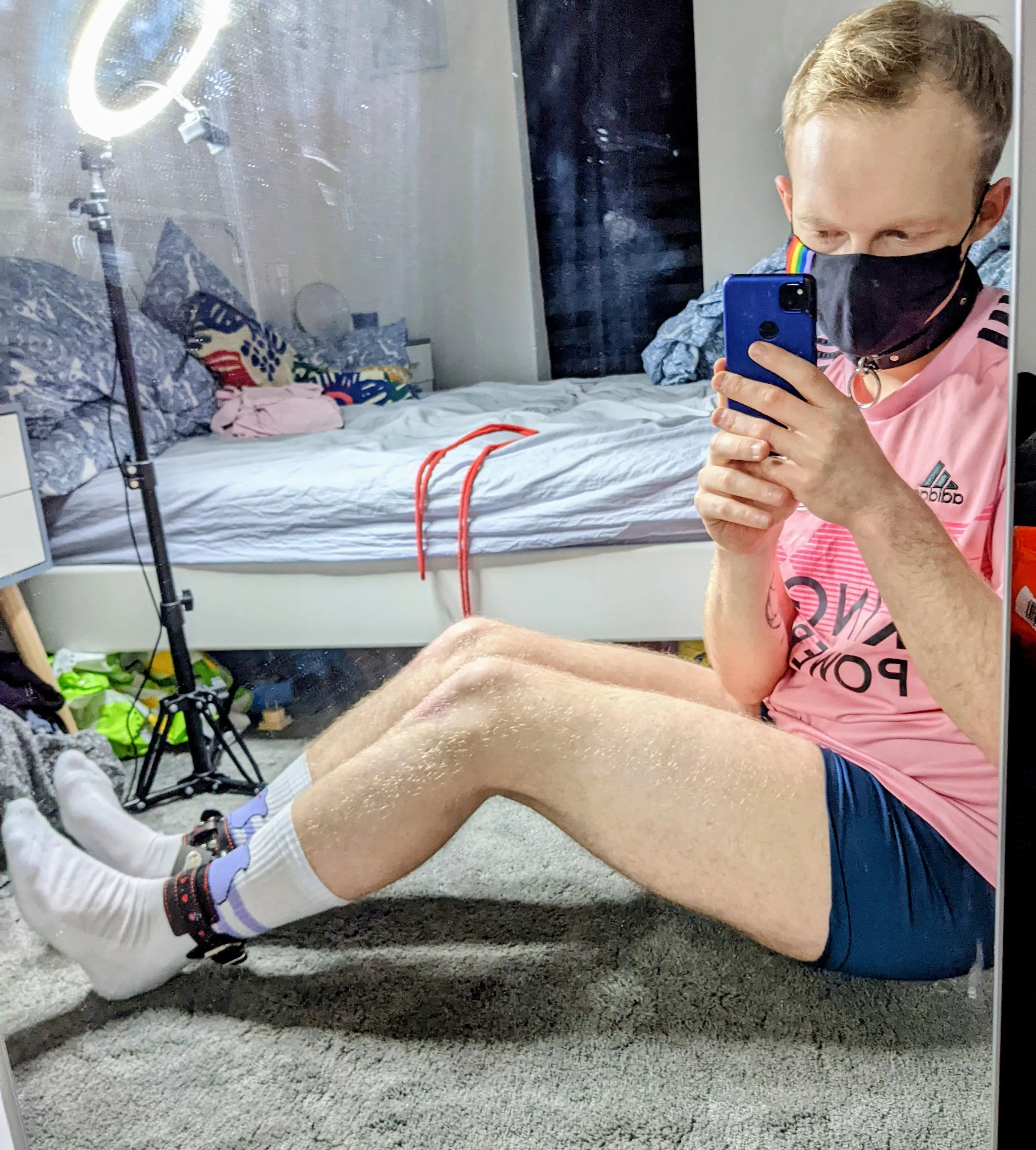 Gym Socks and Shackles 😇 posted by SachaBound