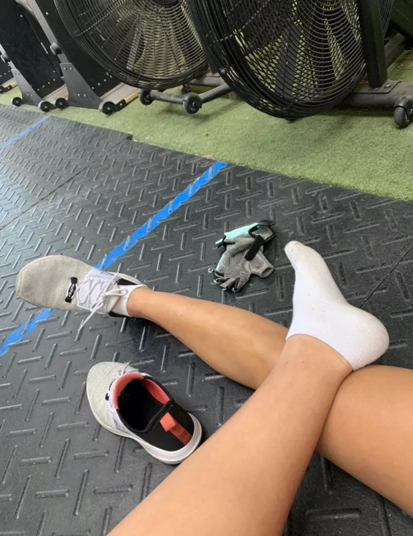 Gym socks from a CrossFit girl are always the best 😍 posted by librabutterfly