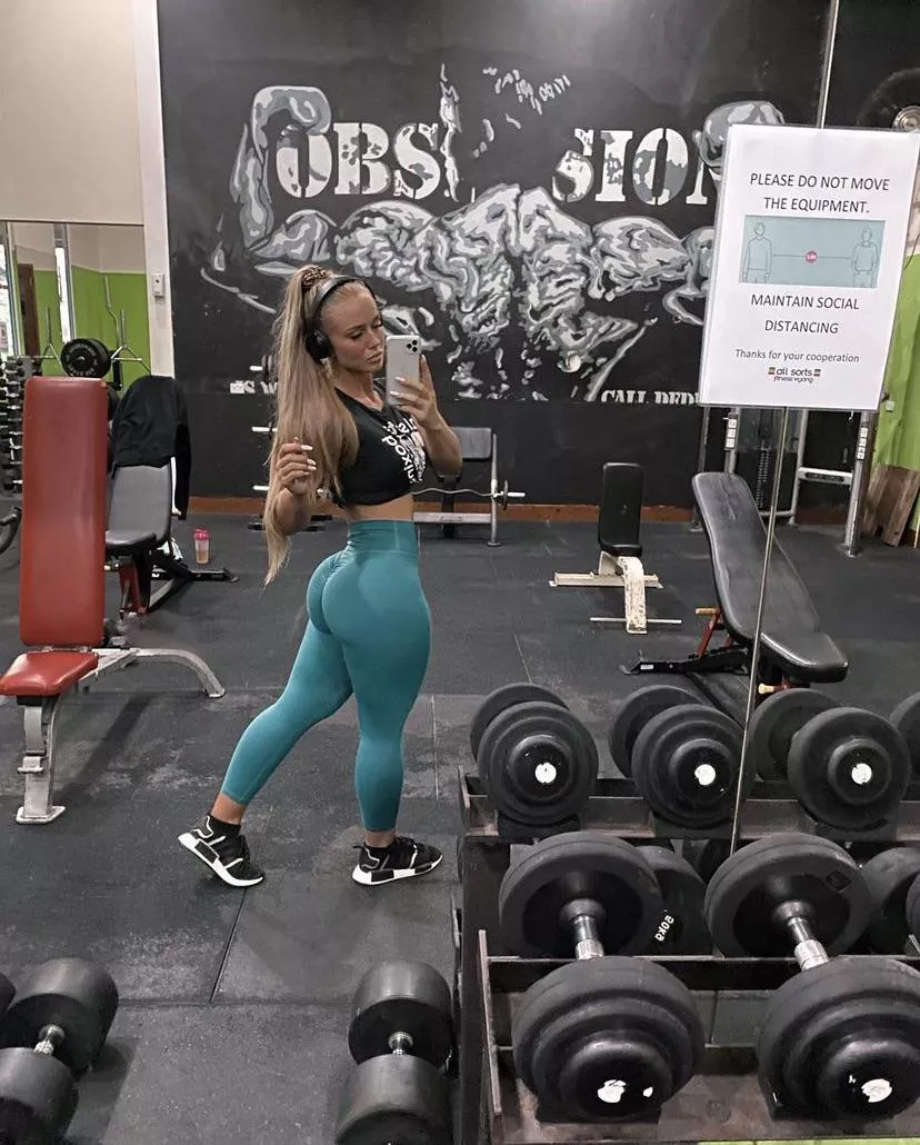 Gym time 💪🏼🍑 posted by GuidanceCautious1694