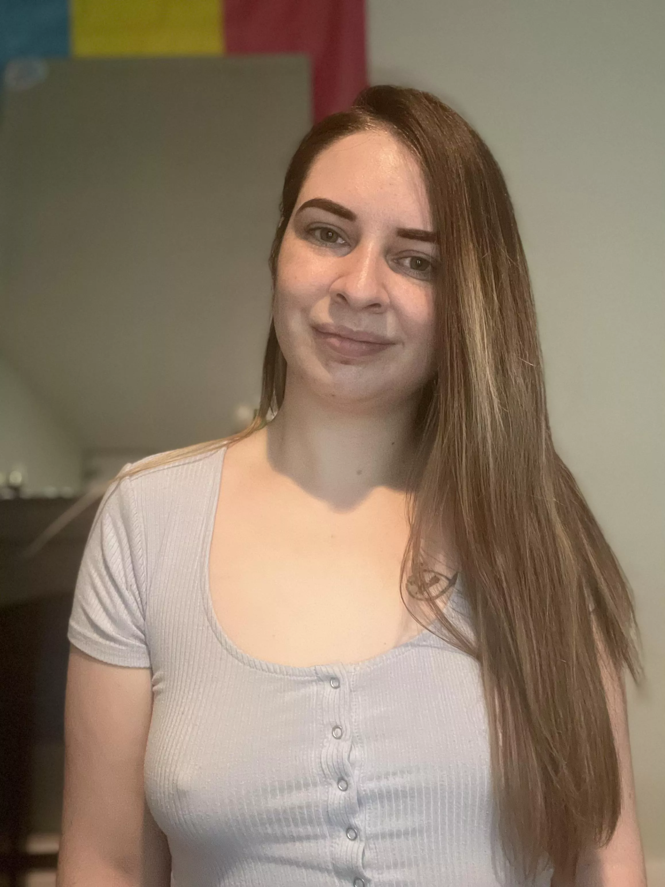 Had a nice day with no bra on, checkout my OF to see what’s underneath 💦 posted by QueenCass1111