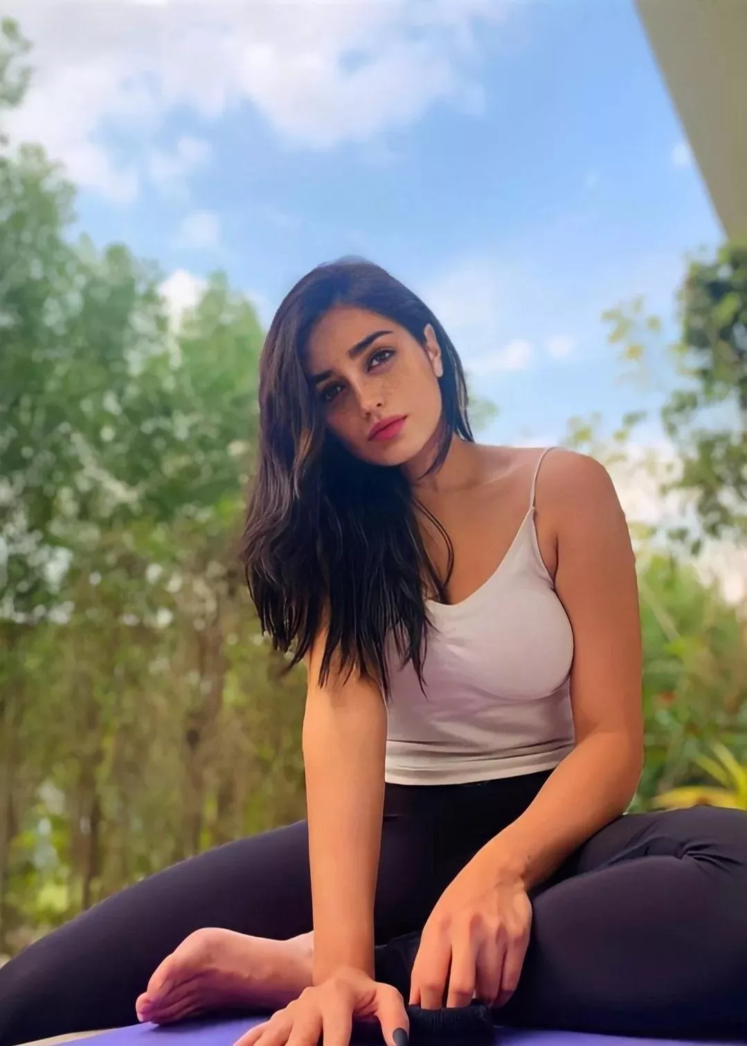 Had a relaxing Yoga sesh. posted by haseena_