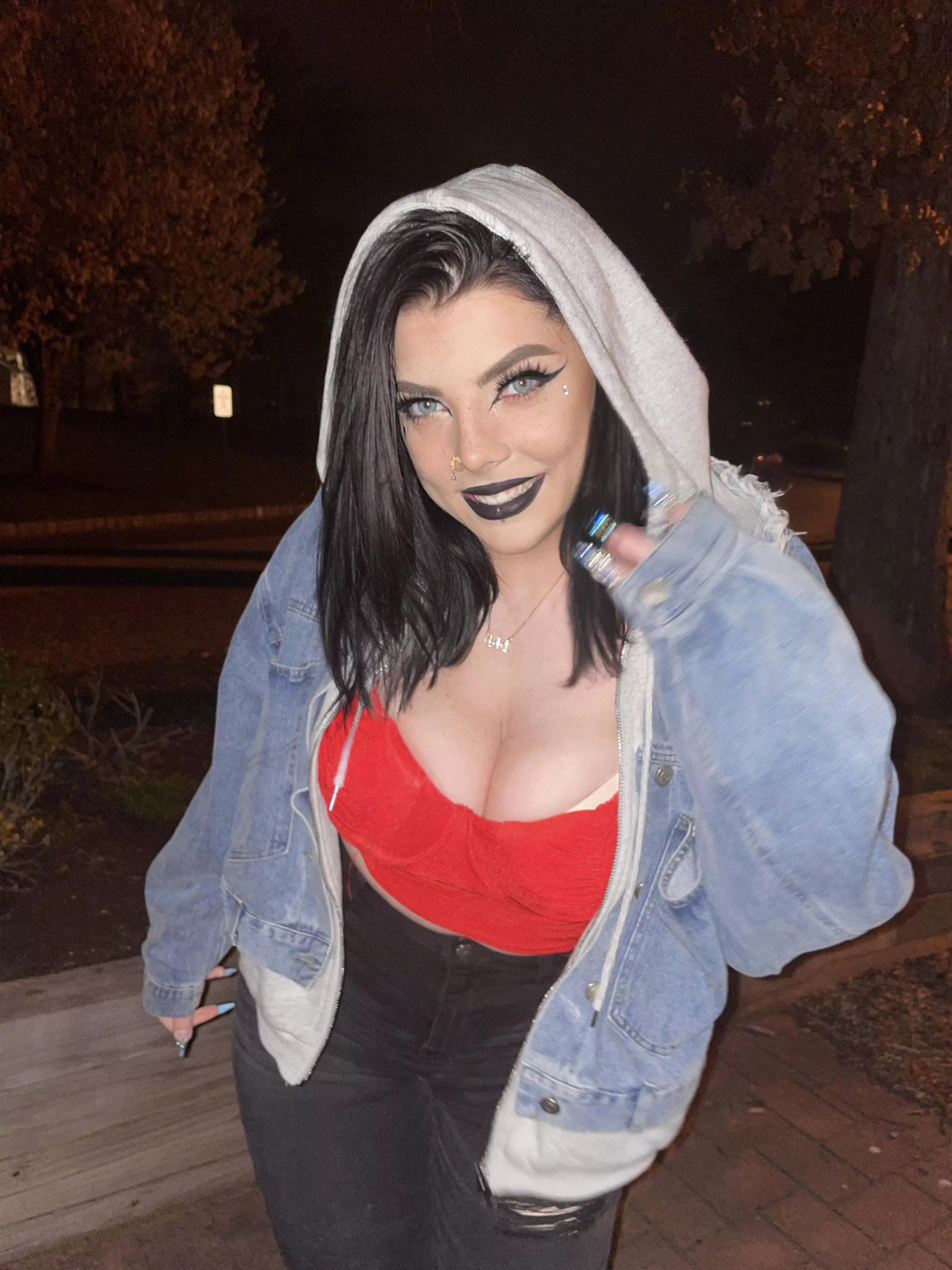 had fun tonight 🥰 posted by kayleedimarco