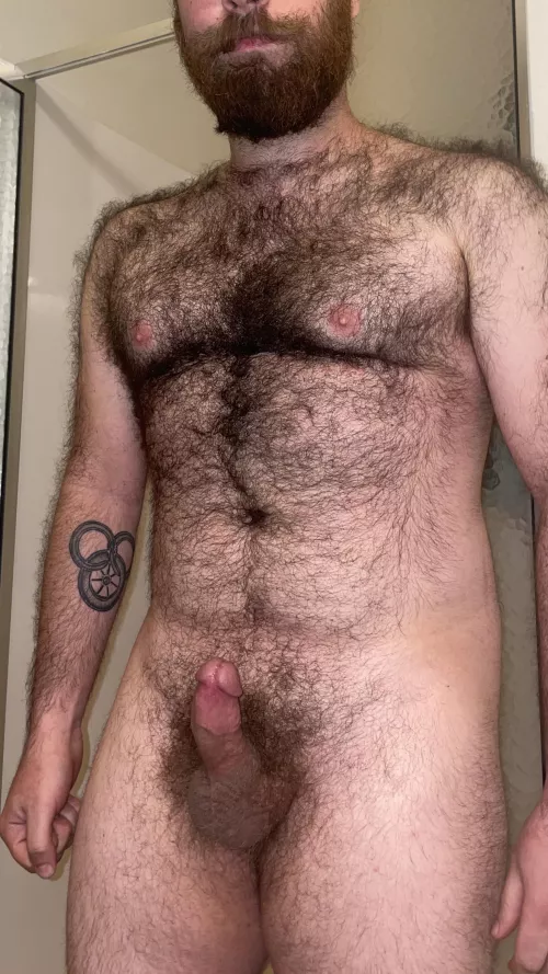 Had to shear the beard for spring, hows it look short? by HairyItalianSausage