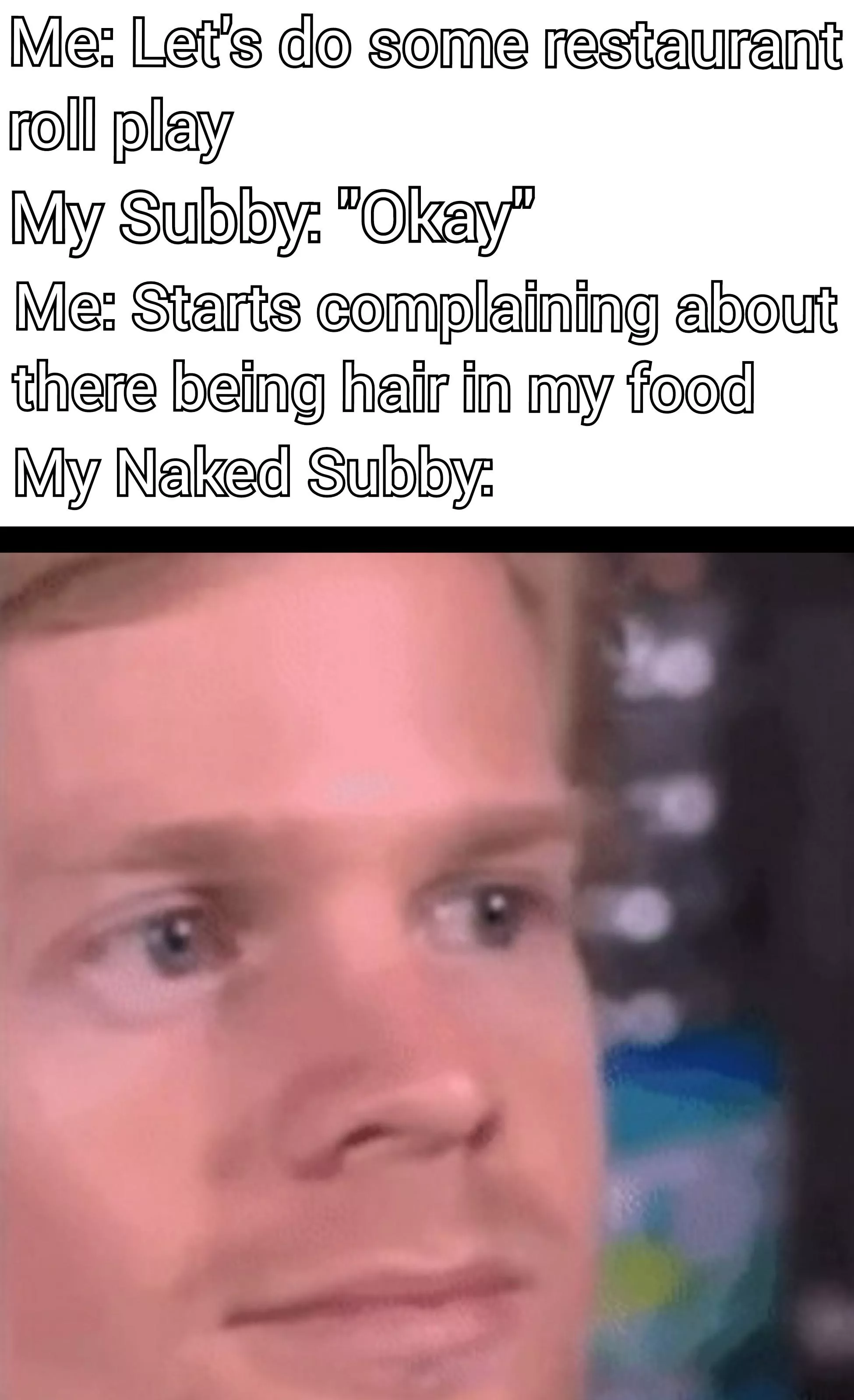 Hair won't stop me 😈 posted by Rine-Rine-Rine