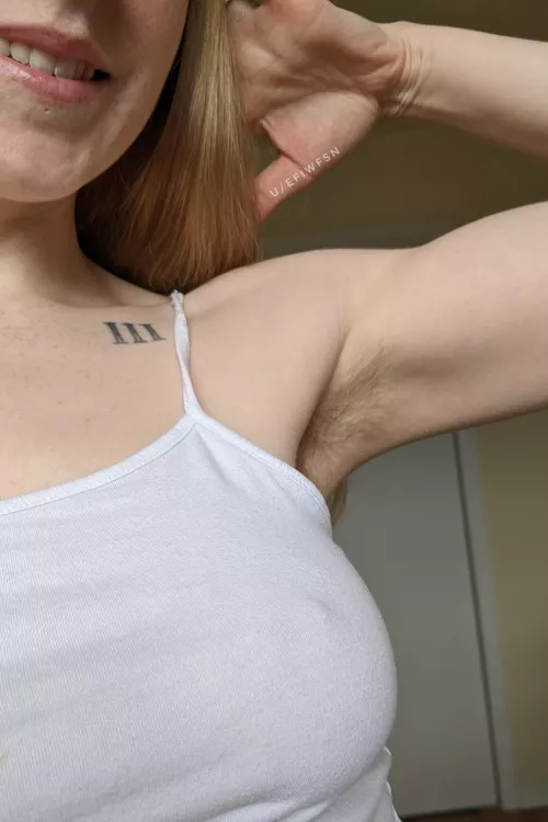 Hairy armpit lovers...when did you realize you liked them? by efiwfsn