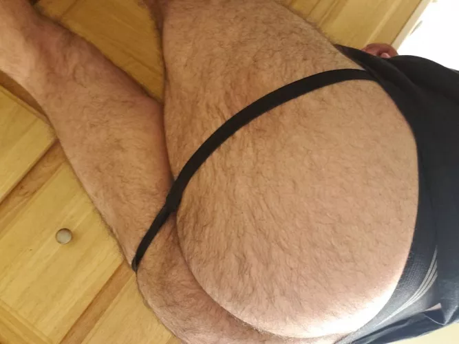 Hairy ass in a jock! 🍑🍑🍑 by Imaginary-Library999