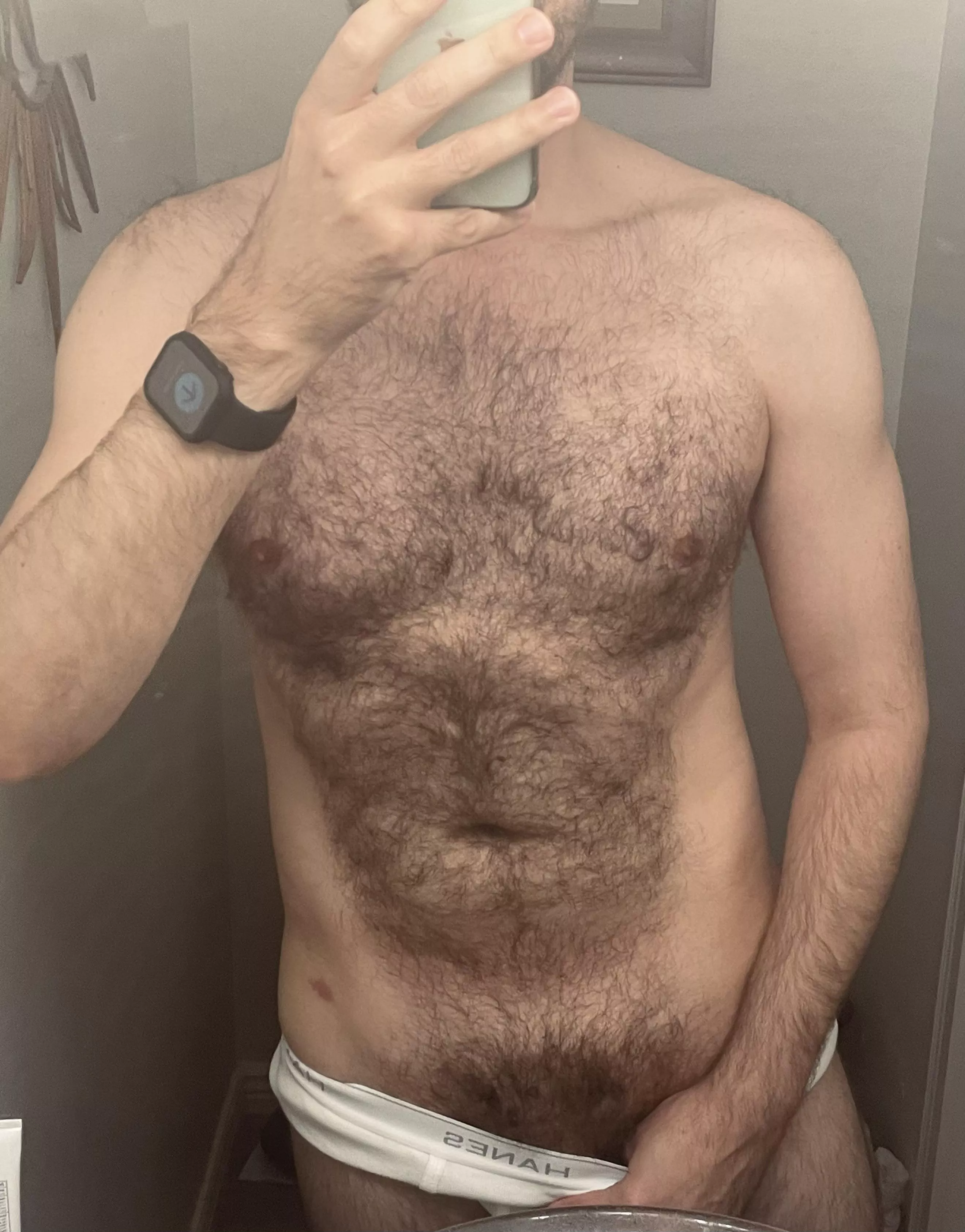 Hairy. Bushy. posted by Gayyyfun