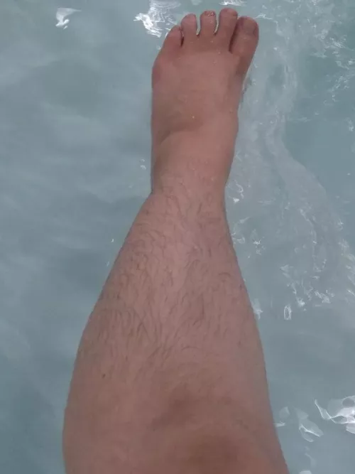 hairy hot tub by Initial-Glove