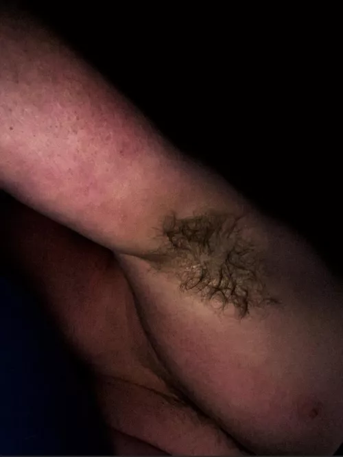 Hairy pits and hairy cleavage. Smell me. by bf4986