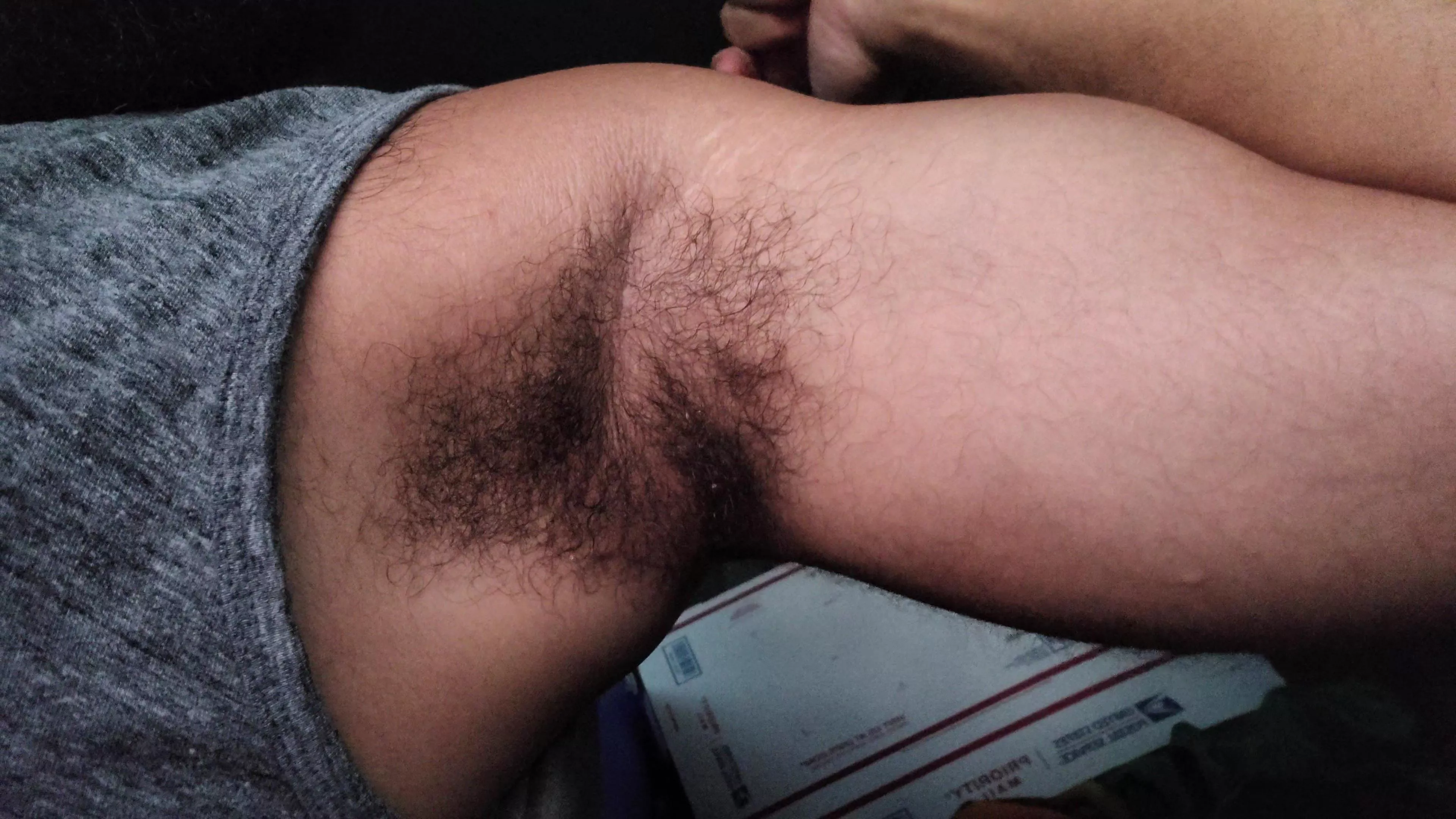 Hairy, ripe and covered in sweat. Who wants to take a wiff? posted by AndreZH