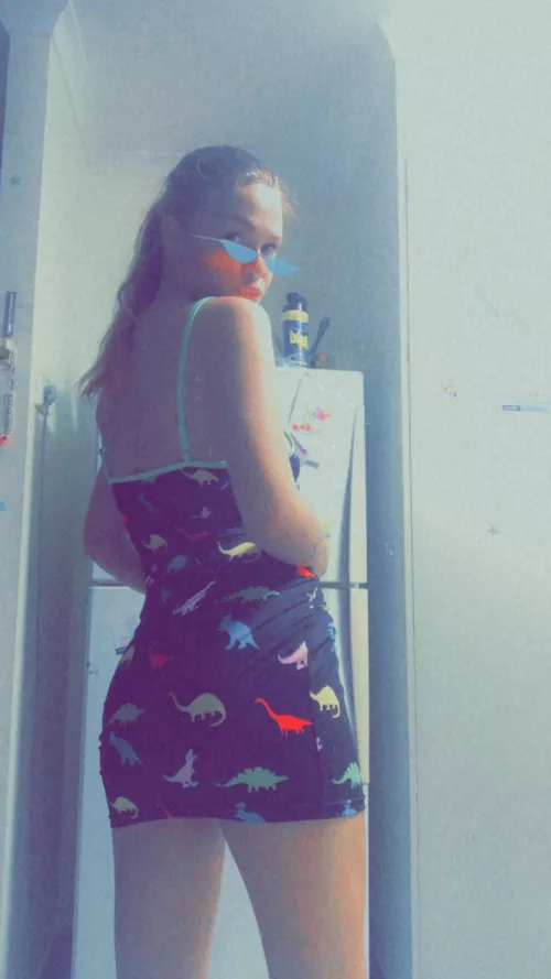 Half tempted to get a Dino toy to match my dress 😉 by PrincessTay21