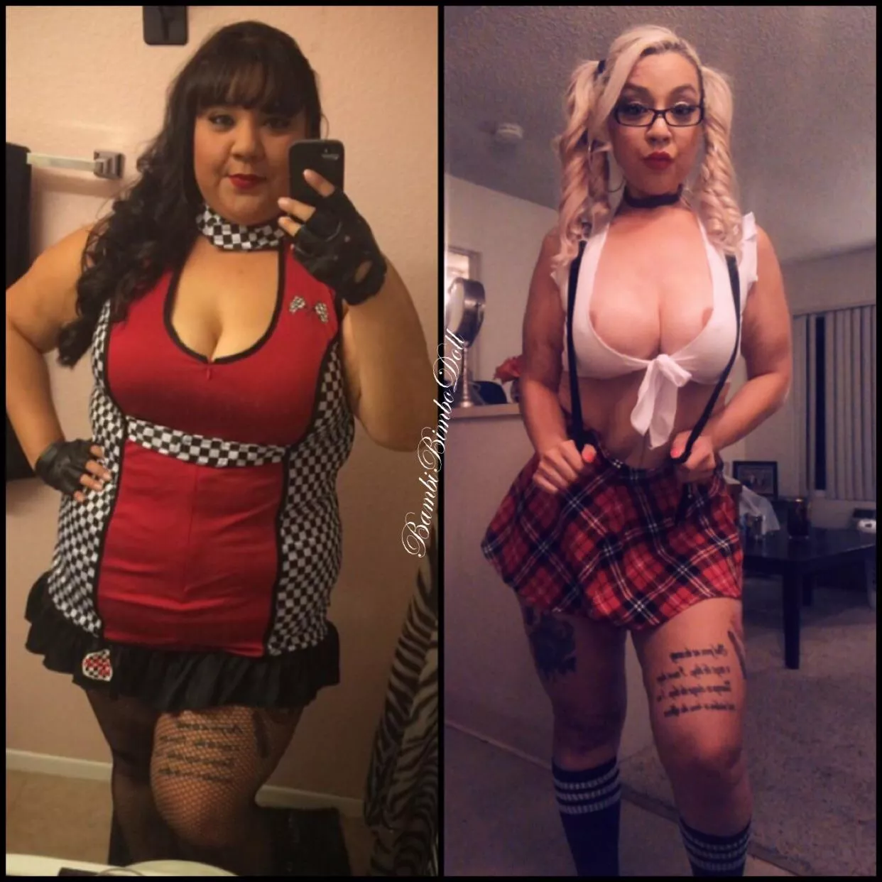 Halloween- 6 yaers difference posted by thunderingcapability