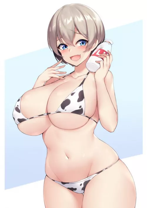 Hana Uzaki 🐄 by OmegaGuy55