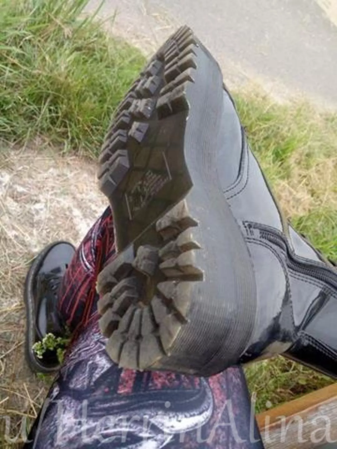 hand on heart. have you ever licked boots? posted by HerrinAlina