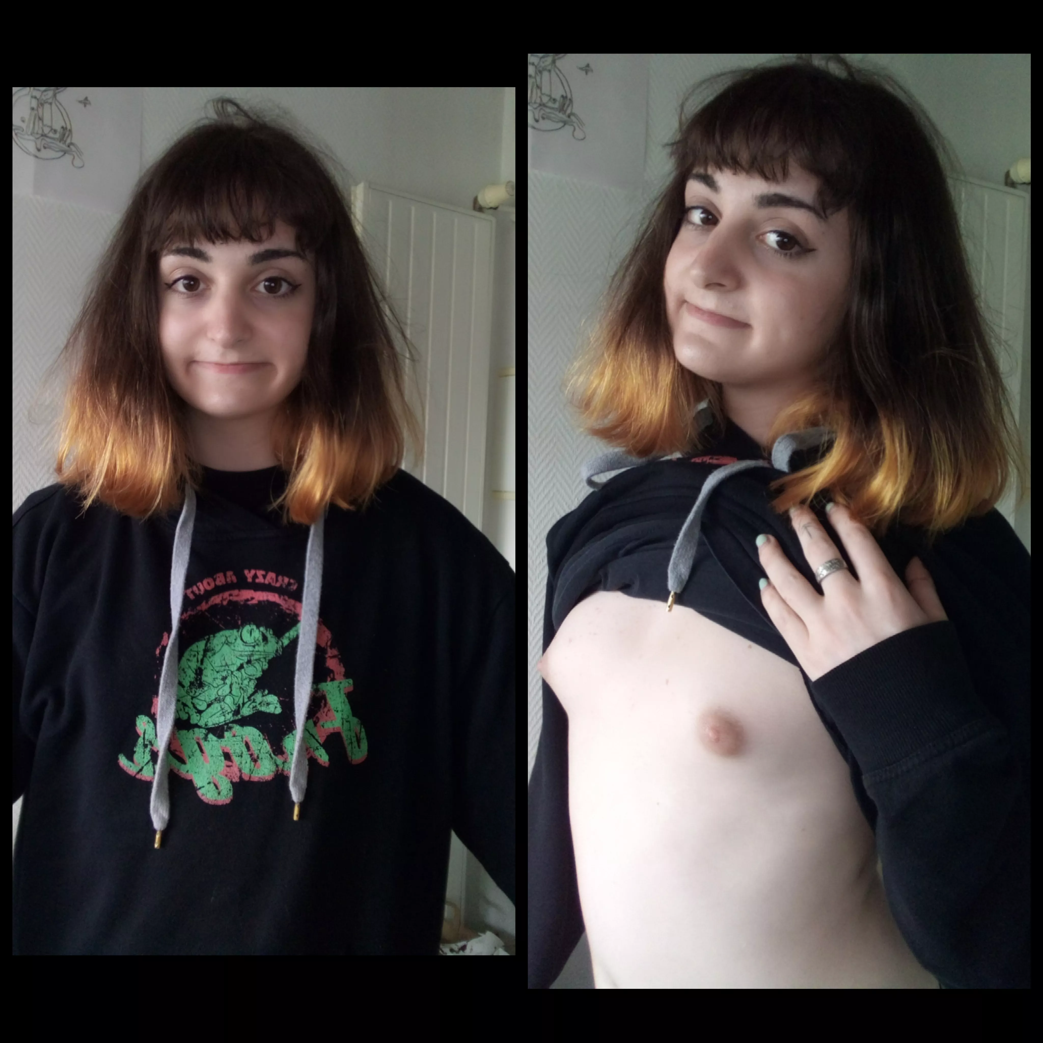 hand over your hoodies 😈😈🍄 posted by mushroom_tgirl