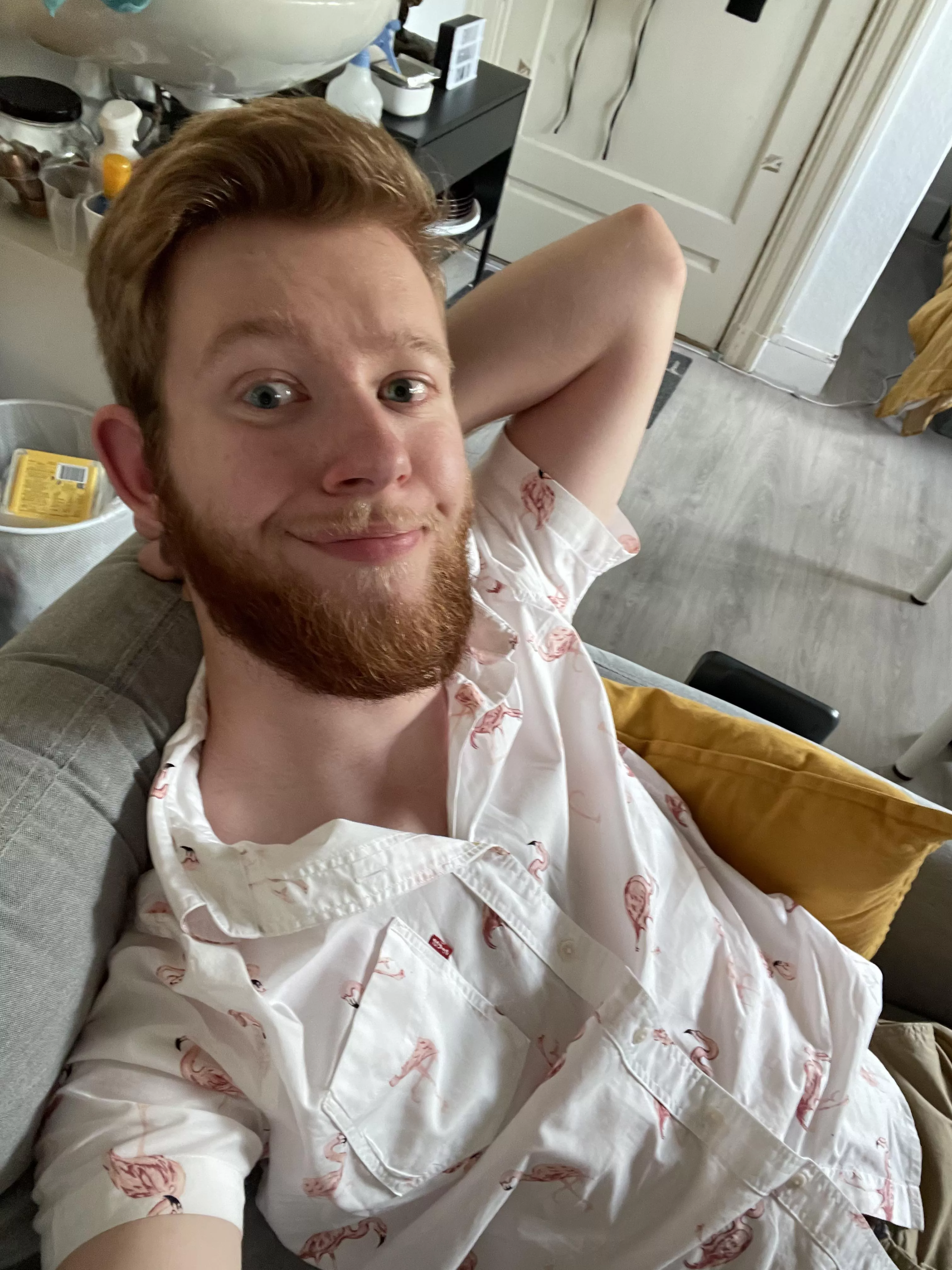 Handling the hot weather by doing nothing posted by dutchpotatocheese