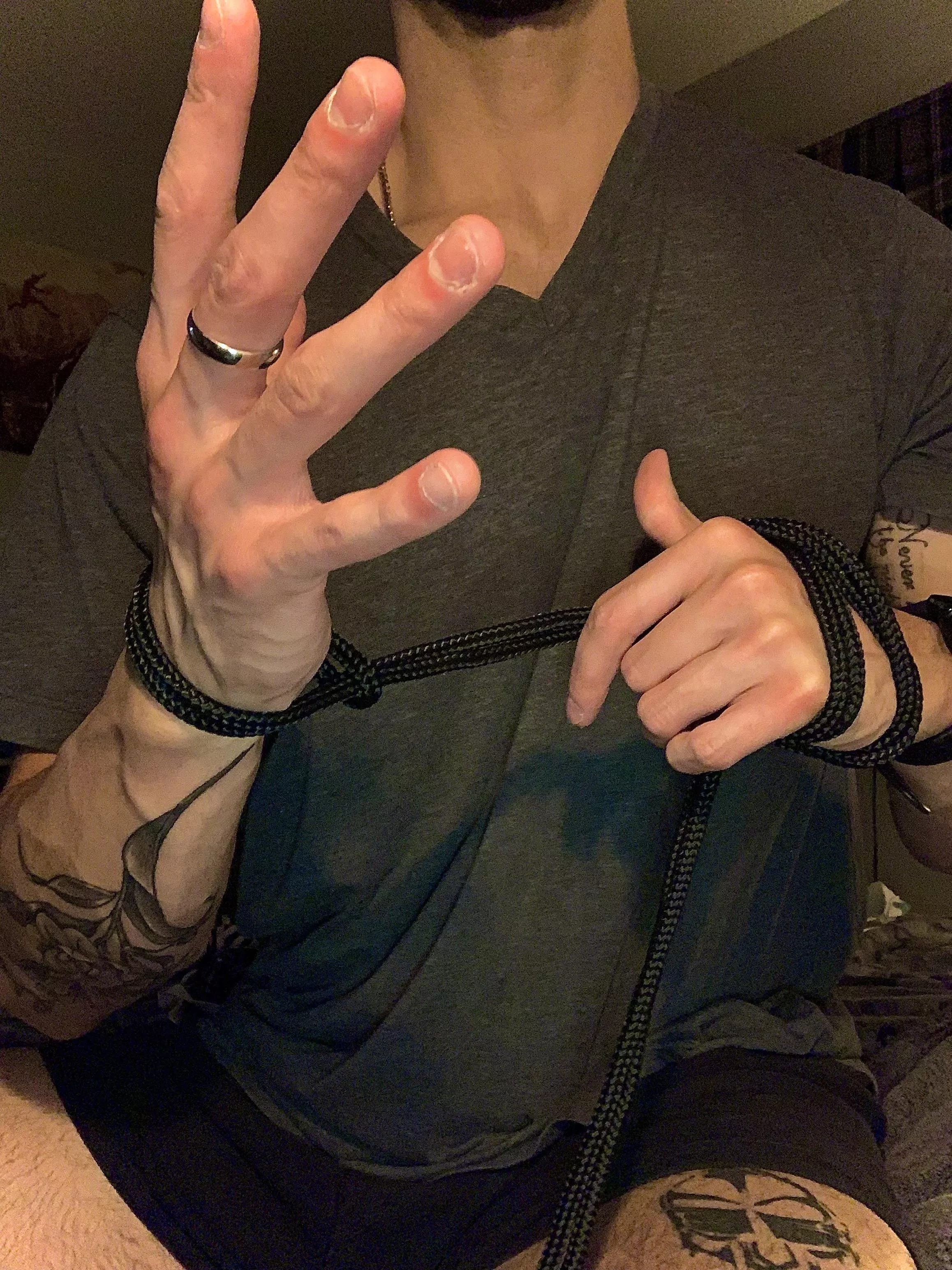 Hands behind your back, please😈 posted by AcidicFitDick