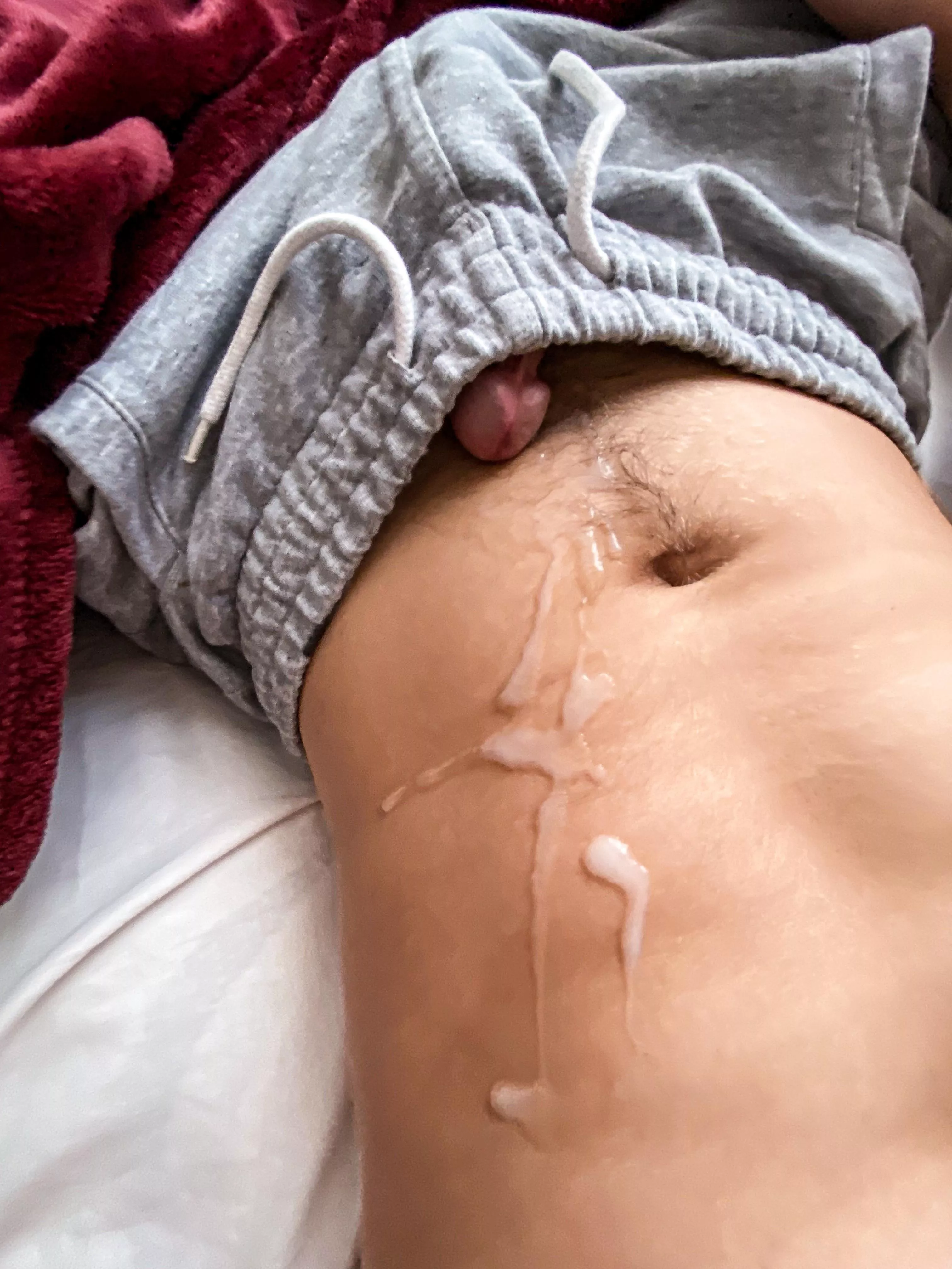 Hands free cum all over myself. posted by TheNickTaylor