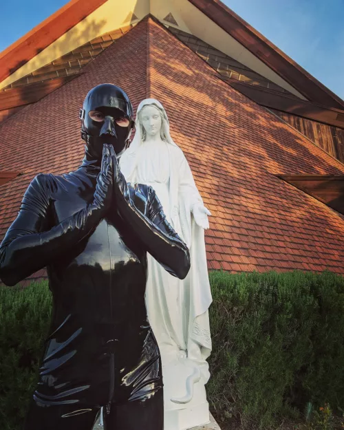 hanging out with a virgin by latexcite-me