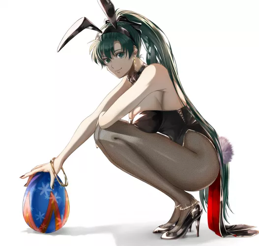Happy Easter! Bunny Lyndis [Fire Emblem] by Terran117