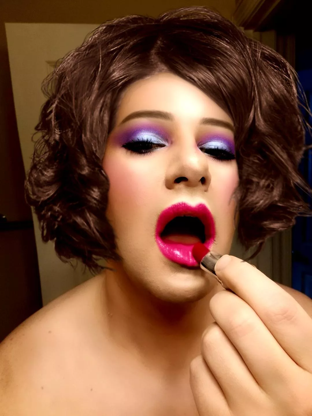 happy Easter 🐣 enjoy my pastel makeup 💄 💖 posted by DelilaBee