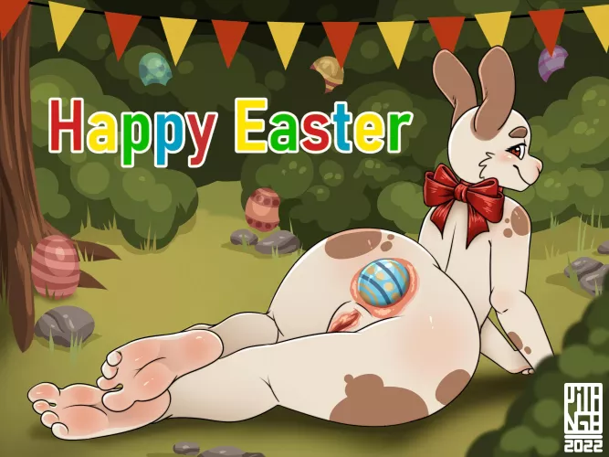 Happy easter [F] (Gatogenerico) by OwO_Bot